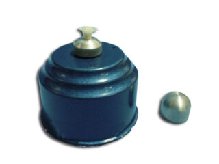 Lampara de alcohol metalica
