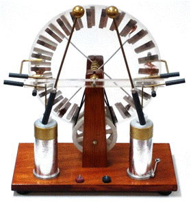 Maquina para electroestatica